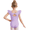 Lavender Haze, variant on Gymnastics Leotards for Girls Bow Back Chiffon Ruffle Sleeve Ballet Dance Leotard for 2-11 Years