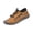Coffee, variant on Willtoo Summer Men's Casual Breathable Loafers - Anti-Slip, Wear-Resistant, Lightweight and Comfortable