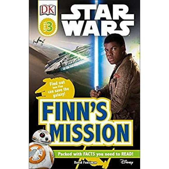 DK Readers L3: Star Wars: Finn's Mission : Find Out How Finn Can Save the Galaxy! 9781465451019 Used / Pre-owned
