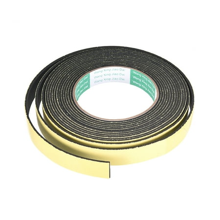 

Uxcell 20mm Wide 2mm Thick 5m Long Weather Strip Foam Seal Tape