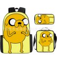 thumbnail image 1 of New Adventure Time Adventure Time Backpack Cartoon Primary School Schoolbag Shoulder Bag Pencil Case, 1 of 2