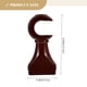 thumbnail image 3 of 2 soportes de madera para barra de cortina, 3 of 8