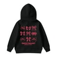 thumbnail image 4 of WOYY Girls Hooded Sweatshirt Casual Cute Print Pullover Hoodie for Kids, Sizes 3-13, 4 of 4
