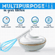 thumbnail image 4 of Juego de 4 batidores de silicona de 8 y 10 pulgadas, batidor de salsa de huevo con globo para utensilios de cocina antiadherentes, 4 of 5