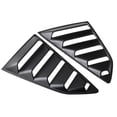 thumbnail image 1 of Decoración de La Rejilla de Entrada Del Ajuste de Las Persianas Ventana Lateral Del Coche Sunnimix Persianas de ventana laterales negras, 1 of 8