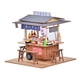 thumbnail image 2 of Tienda de sushi de bricolaje,Kits de juguetes hechos a mano de tienda de sushi en miniatura de madera DIY,Modelo de juguete japonés,comida en miniatura,escena de juego en casa,Kits de casa de, 2 of 9