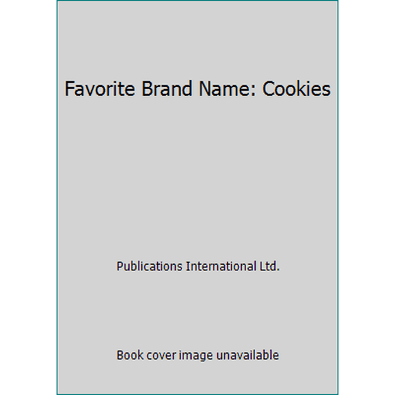 Pre-Owned Favorite Brand Name: Cookies (Hardcover) 1412722829 9781412722827
