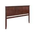 thumbnail image 3 of Madison King Solid Wood Panel Headboard in Walnut, 3 of 8