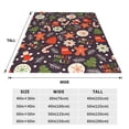 thumbnail image 3 of Sikiie Winter Holiday Christmas Ultra-Soft Micro flannel Blanket Luxury All Seasons Warm Blanket for Bedding Sofa and Travel (4 sizes)-50"x40", 3 of 7