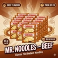 thumbnail image 3 of Mr Noodles Beef Flavour Flat Instant Noodles 85 g (PACK OF 24), 3 of 5