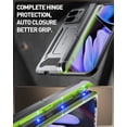thumbnail image 4 of Poetic Spartan Case for Google Pixel 9 Pro Fold 5G, [Hinge Protection][Kickstand], Metallic Gun Metal, 4 of 4