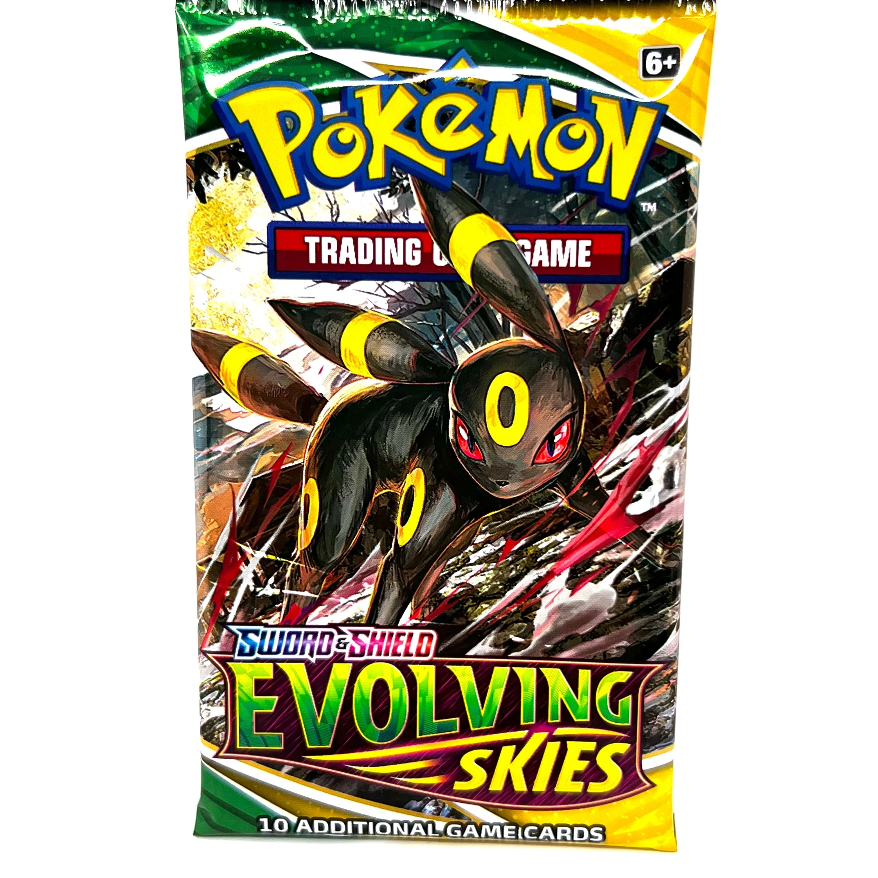 Pokemon Sword and Shield Evolving Skies (8) Sleeved Booster Packs Sealed 