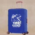 thumbnail image 1 of Luggage Cover Scratch Resistant Thicken Travel Accessory Covers Apply To 18-32 Inch White Picture Print Trolley Protective Case 8white picture024 S (18-21inch), 1 of 6