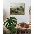 thumbnail image 3 of Drsoum Vintage Landscape Wall Art Classic Retro Scenic Prints Rustic Farmhouse Decorations for Living Room Bedroom 8x10in Natural Framed, 3 of 6