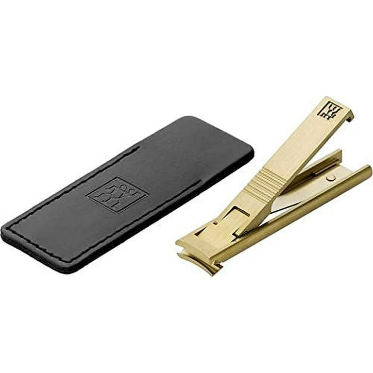 ZWILLING Nail Clippers Compact for Finger and Toenails for Nail Care, Gold  Edition 