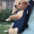 thumbnail image 3 of Mochila transportadora para mascotas, mochila ajustable para transportar perros y gatos, bolsa de viaje, piernas hacia afuera, ajuste fácil para viajar, ir de excursión, acampar, para perros pequeños, gatos, cachorros MFZFUKR 2034806-2, 3 of 8