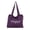 Purple, variant on 7829 Fashionable Shopper Bag With Multiple Carrying Option Shoulder Bag for Women