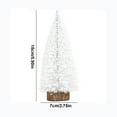 thumbnail image 3 of Nilvkv White Mini Christmas Tree Pendant Desk Bar Shopping Mall Window Ornament Small Christmas Tree Christmas Decoration Supplies, CHRlSTMAS-GlFTs, 3 of 6