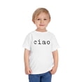 thumbnail image 3 of Ciao Italy Italian Trip Travel Toddler Shirt Gifts Boy Girl Size 2T-5T, 3 of 4