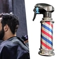 thumbnail image 3 of Multifunctional Barber Spray Bottle Retro Stripes for Spray Bottle Salon Barber Studio Grey, 3 of 9