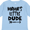 thumbnail image 4 of Inktastic Mama's Little Dude with Arrow Boys Long Sleeve Toddler T-Shirt, 4 of 5