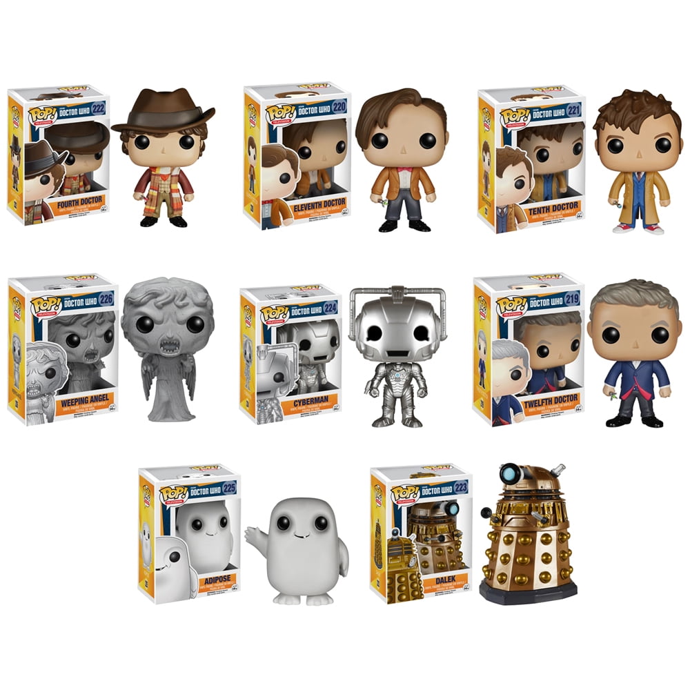 Funko POP! Television Doctor Who Vinyl Figure SET OF 8