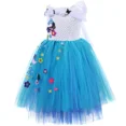 thumbnail image 4 of Disfraz de Mirabel con tul para niña, vestido de princesa con tutú para Halloween, fiesta de carnaval, vestido de madrigal elegante, ropa para niña, 4 of 5