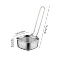 thumbnail image 3 of TIMIFIS Ceramic Mug Slotted Spoon Rustproof Heat Resistance Integral Forming 304 Stainless Steel Skimmer Spoon with Vacuum Ergonomic Round Handle Cooking Strainer Spoon Kitchen Gadgets, 3 of 6