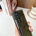 thumbnail image 6 of Elehold Fur Case for Samsung Galaxy Z Fold 4 7.6 inch with Shockproof,Darkgreen, 6 of 6