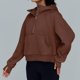 thumbnail image 2 of Sudadera recortada para mujer tops de chándal sueltos a la moda ropa deportiva informal para primavera y otoño Hugtrwg Para estrenar, 2 of 6