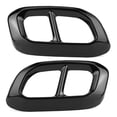 thumbnail image 1 of Embellecedor de 4 salidas de acero inoxidable para Mercedes Benz GLC GLE GLS W167 X253 X167 2020, 2 uds., 1 of 9