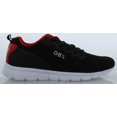 thumbnail image 2 of GBX Strike Casual Fashion & Athletic Mesh Running Sneakers for Men Black/Red Size 8.5, 2 of 6