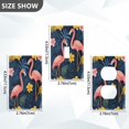 thumbnail image 7 of Yayeee Blank Wall Plate Cover 1-Gang 4.5"x2.7" Home Unused Decorative Outlet, Floral Flamingo, 7 of 7