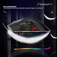 thumbnail image 4 of Souris Sans Fil USB Rechargeable 7 Boutons 3 Vitesses 1600 DPI Réglable Nid d'Abeille Creux Bleu/rose/noir/blanc-bleu, 4 of 6