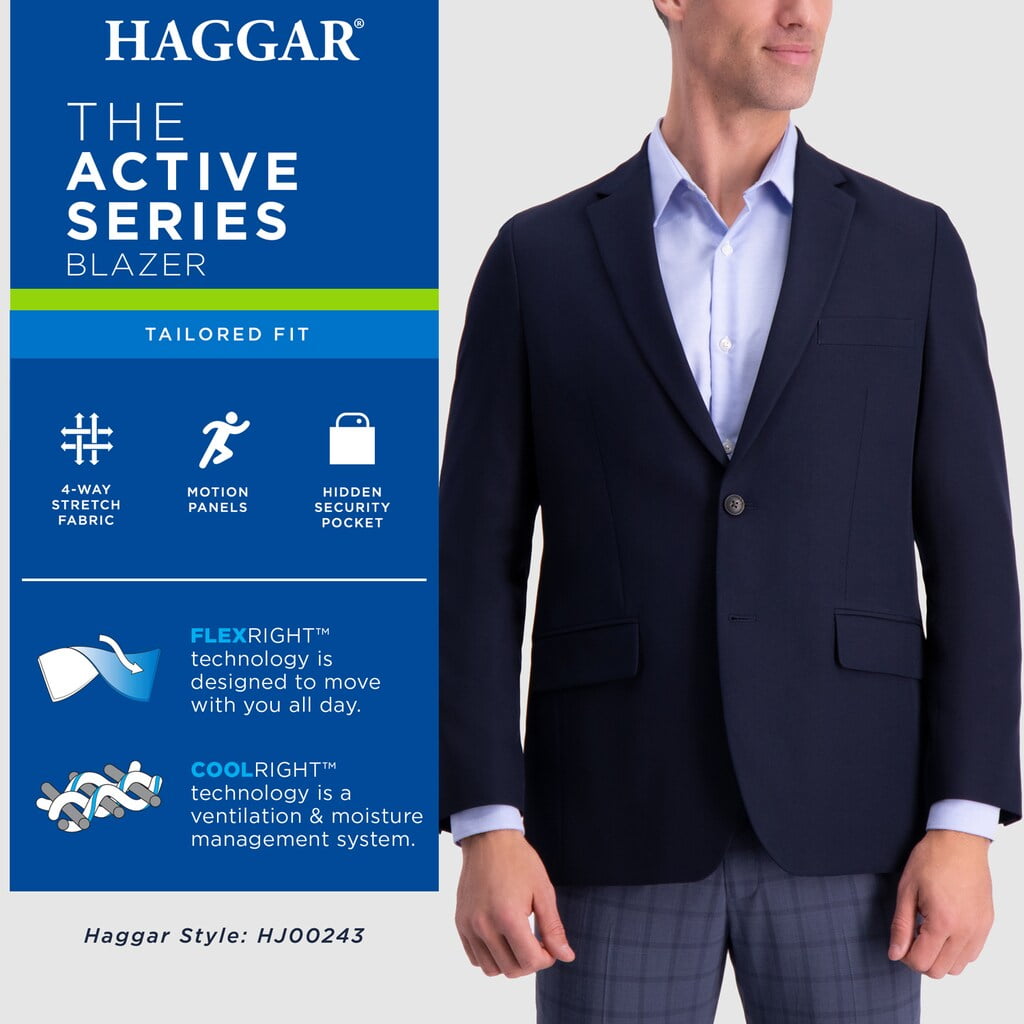 haggar active series suits