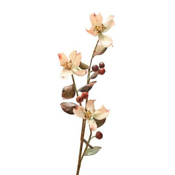 Dogwood with Berry - Beige