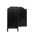 thumbnail image 5 of Aukfa Storage Cabinet,Freestanding Sideboard Cabinet with 4 Doors for Living Room - Black, 5 of 8