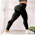 thumbnail image 6 of 3D Compression Leggings for Women, Sculpting Butt Lifting Leggings, High Waist Gym Yoga Pants, S–2XL, 6 of 13