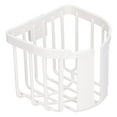 thumbnail image 1 of Toilet Paper Holder, Wall Mounted with Wide Mouth Design, Easy Paper Access, Hollow Design for Ventilation and Drainage Spring Loaded Roller Wall Toilet Paper Roll Holder, 1 of 7