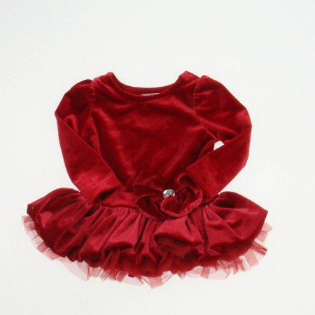 

Pre-owned Nannette Kids Girls Red Dress size: 3-6 Months
