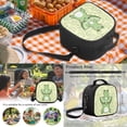 thumbnail image 5 of KUIFORTI Frog Green Print Backpack with Lunch Box for Boys, 4Pcs Kids School Bag Set with Pencil Pouch Water Bottle Sleeve, Cool Style Bookbag for Elementary Primary Middle School, 5 of 6