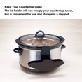 thumbnail image 3 of Kitchen Pot Lid Organizer, Keep Countertops Clean Enhancing Convenience Space Saving Slow Cooker Lid Holder  for Home, 3 of 7