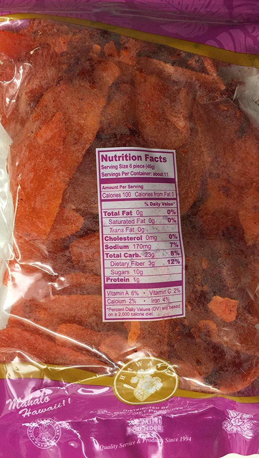 Aloha Gourmet Li Hing Mango Slices, 16 Oz.