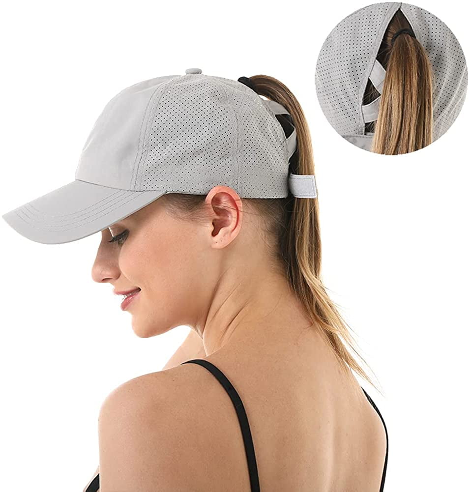 Exercise Fitness Fadachy Baseball Cap Hot Mess Criss Cross Ponytail Hat For Womens Black Messy Bun Hat Adjustable Hat Ponytai Baseball Cap Muller Property Co Uk