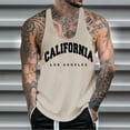 thumbnail image 3 of PEASKJP Mens Tank Tops Men's Cotton Tank Undershirts Pack, Moisture Wicking Ribbed Tanks, lightweight Cotton Tank Undershirts (Khaki,XXL), 3 of 4