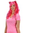 thumbnail image 1 of Peluca de disfraz de My Little Pony Pinkie Pie con orejas para adultos, 1 of 1
