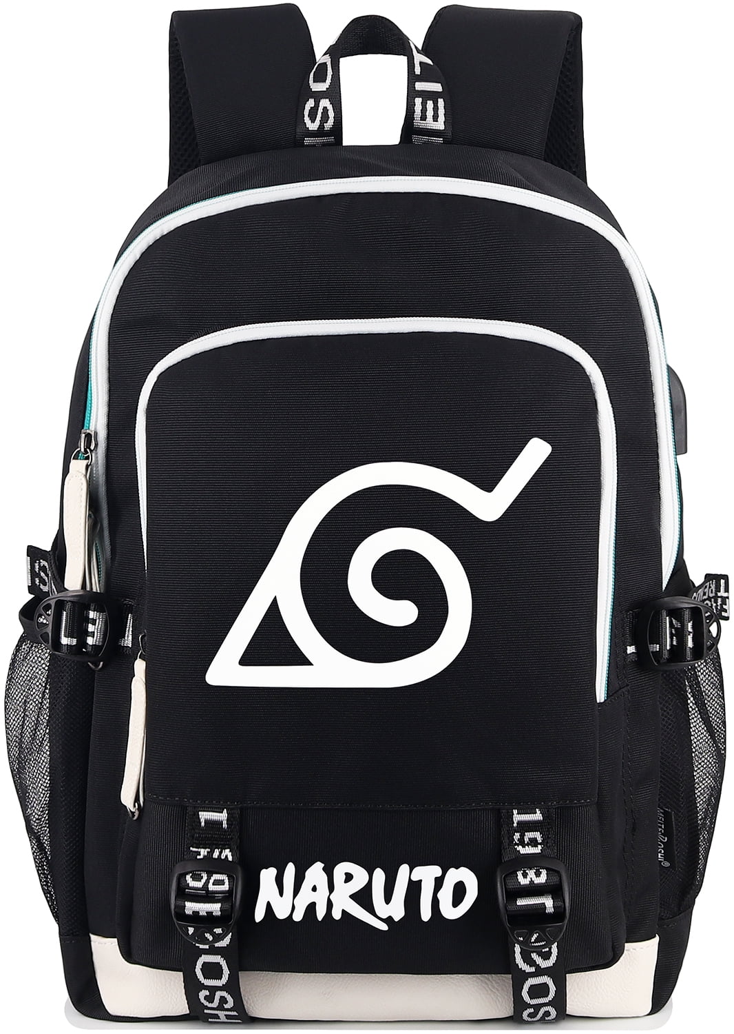 Roffatide Anime Naruto Backpack Cosplay Bookbag Cartoon Printed Bag 