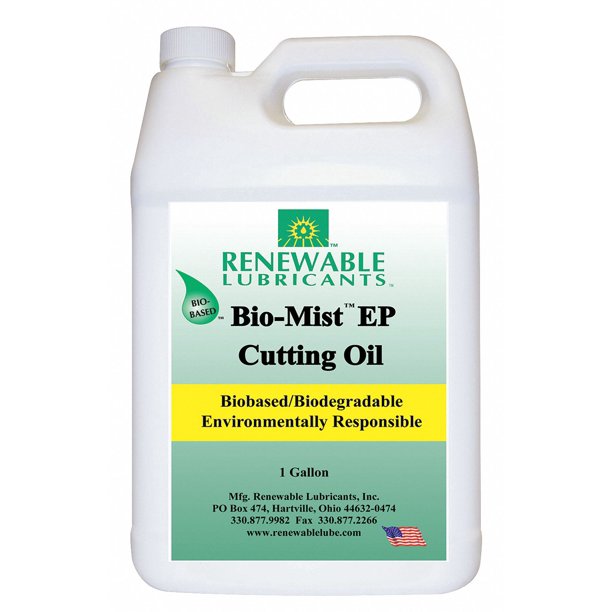 Renewable Lubricants Cutting Oil,1 gal,Bottle 86733