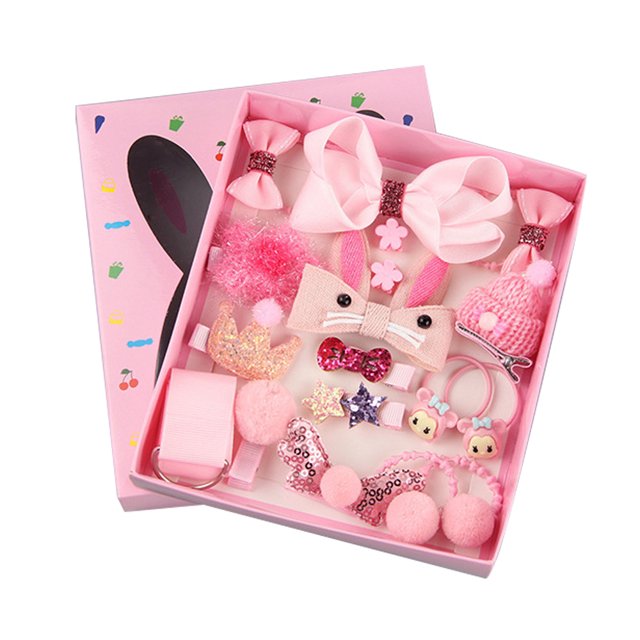 18 Uds. De bandas para el pelo bonitas para niños, horquilla para niñas, anillo para el pelo, soporte para cola de caballo suave, accesorios para el cabello para bebés, niños pequeños, niños y adolescentes MFZFUKR CPB-CJZ1731-3