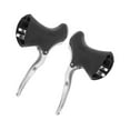 thumbnail image 1 of Drop Bar Brake Levers For Universal Accessories Road Bike Racing Bicycle Left Right Hand Silver, 1 of 8